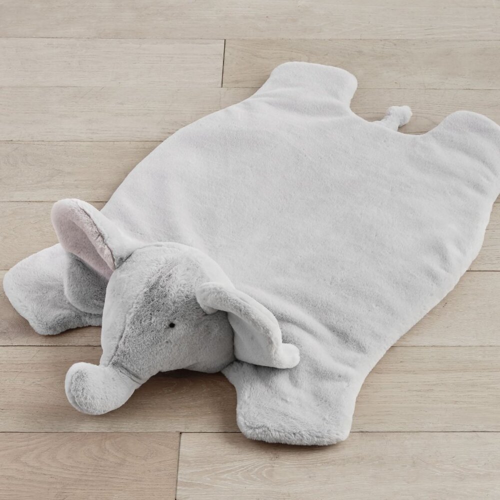Pottery Barn Kids Elephant Critter Plush Play Mat
